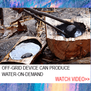 off grid water device