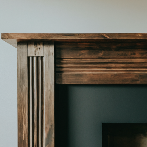 DIY Wood Mantelpiece