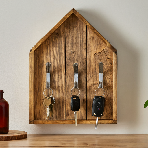 DIY Wood Key Holder