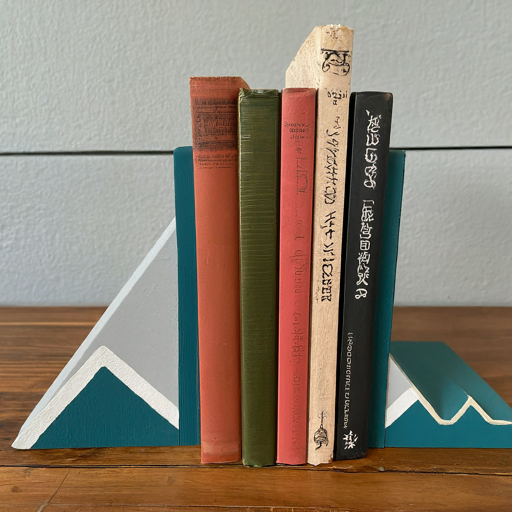 DIY Wood Bookends