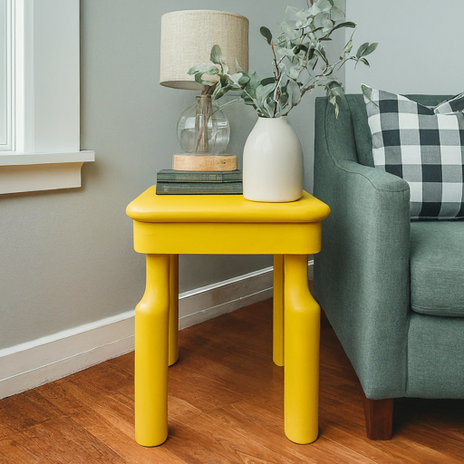 DIY Wood End Table